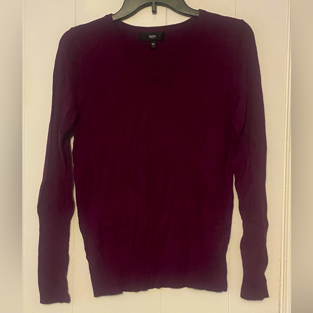 Mossimo purple sweater